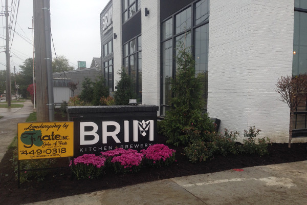 Brim andscaping by Frate