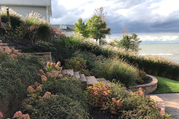 landscaping ideas by lake